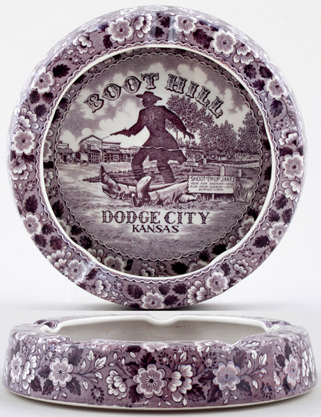 Ashtray Dodge City c1960